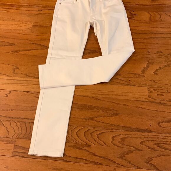 EnJean white stretch denim jeans Size 9 - Picture 1 of 8